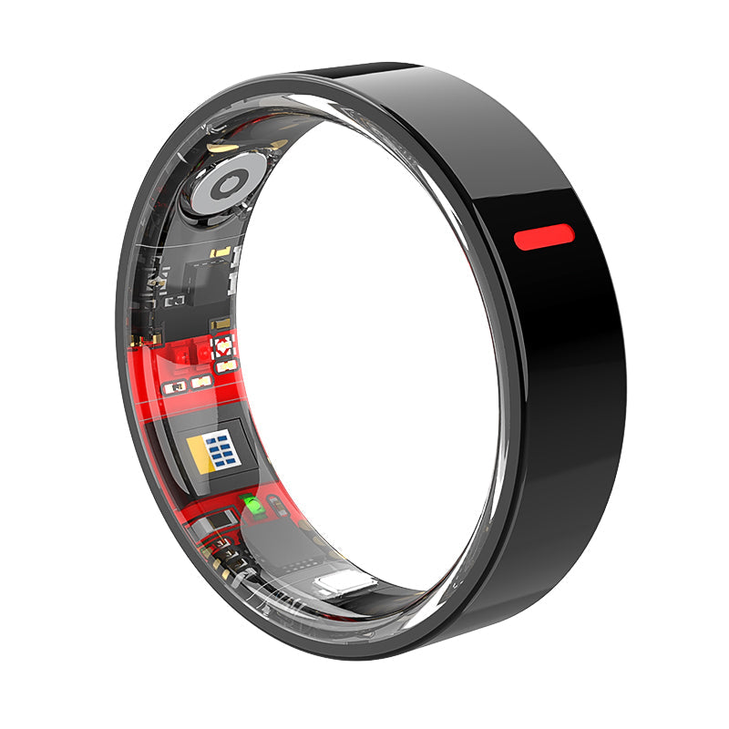 Blood Sugar Blood Pressure Blood oxygen HRV Sleep Monitoring Waterproof Smart Ring