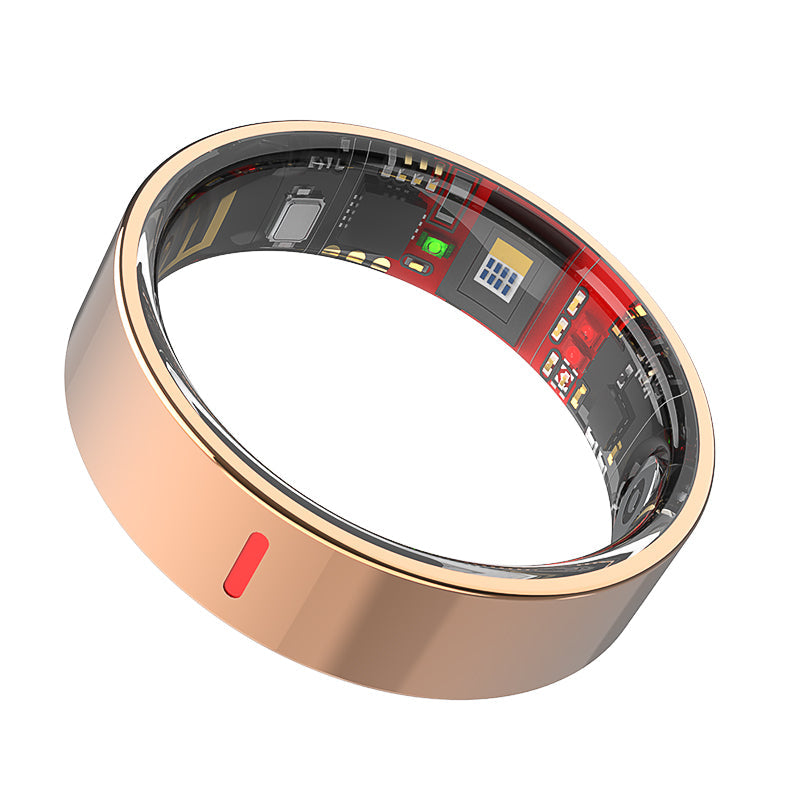 Blood Sugar Blood Pressure Blood oxygen HRV Sleep Monitoring Waterproof Smart Ring