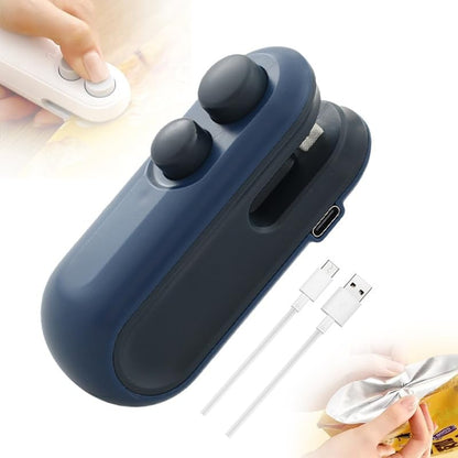 Last Day Special Sale- only $ 9.99🔥🔥Mini Bag Sealer with Cutter and Magnet