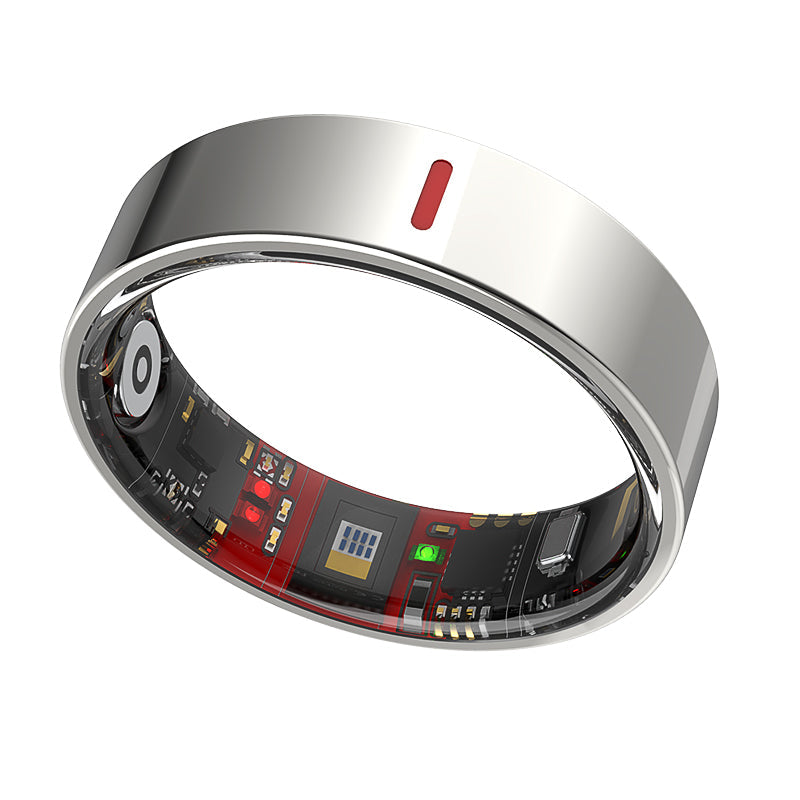 Blood Sugar Blood Pressure Blood oxygen HRV Sleep Monitoring Waterproof Smart Ring