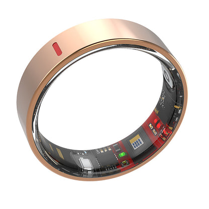 Blood Sugar Blood Pressure Blood oxygen HRV Sleep Monitoring Waterproof Smart Ring