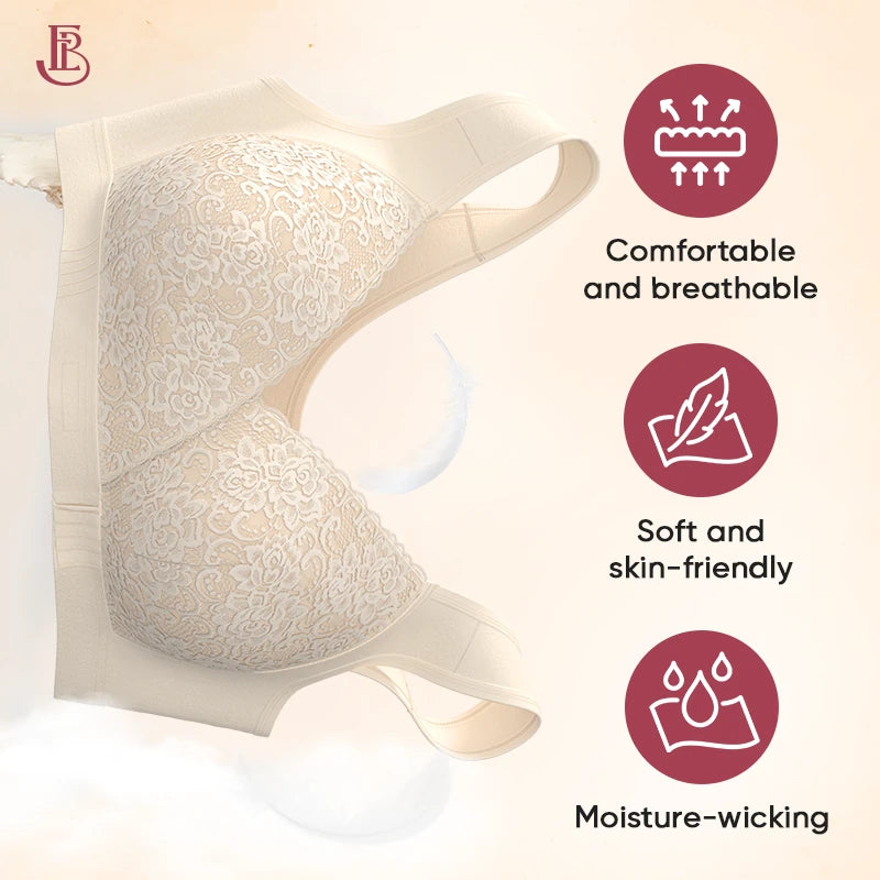 EaseBlooming - LAST DAY SALE 70% OFF - Ultra Soft Front Closure Bra