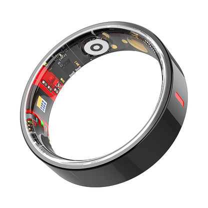 Blood Sugar Blood Pressure Blood oxygen HRV Sleep Monitoring Waterproof Smart Ring