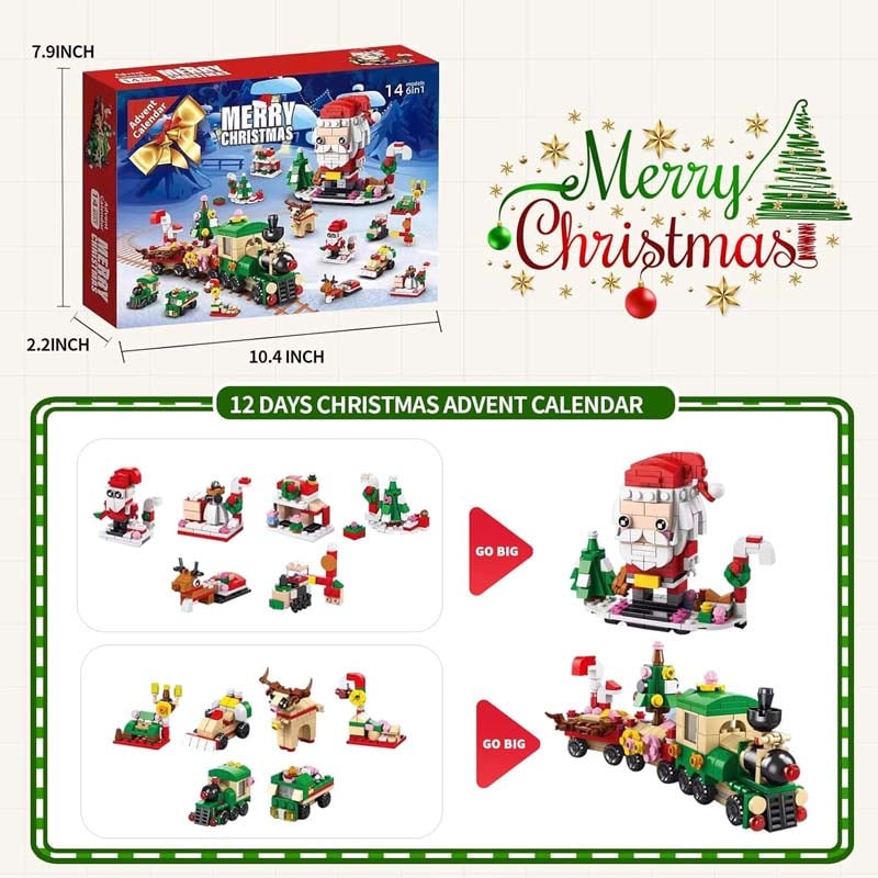 🎄🎁2024 Christmas Building Blocks Gift Box💥