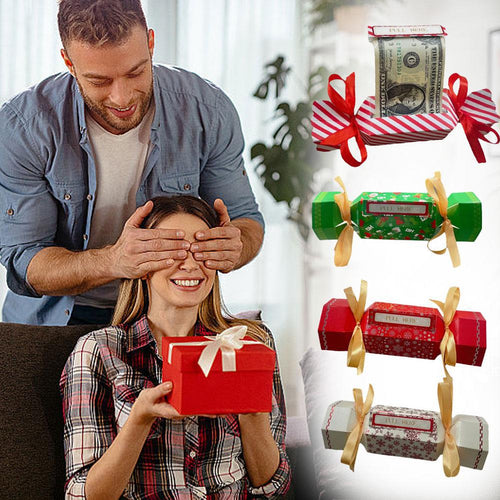 Christmas Surprise Money Pull Pouch