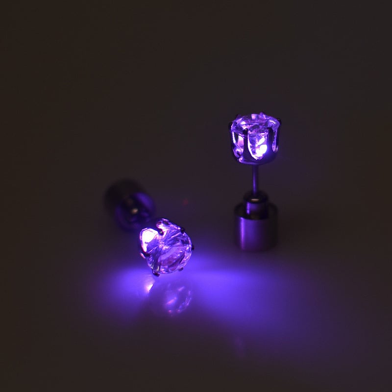 ✨LED Earrings, Light Up Stud Earrings