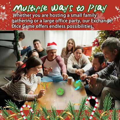 🎲 Santa Swap Gift Exchange Dice 🎁