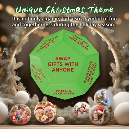 🎲 Santa Swap Gift Exchange Dice 🎁