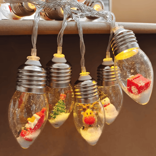 Last Day Promotion!🎅Christmas String Lights🎅 - 🎄Led Bulb String Lights🎄-Limited Stock